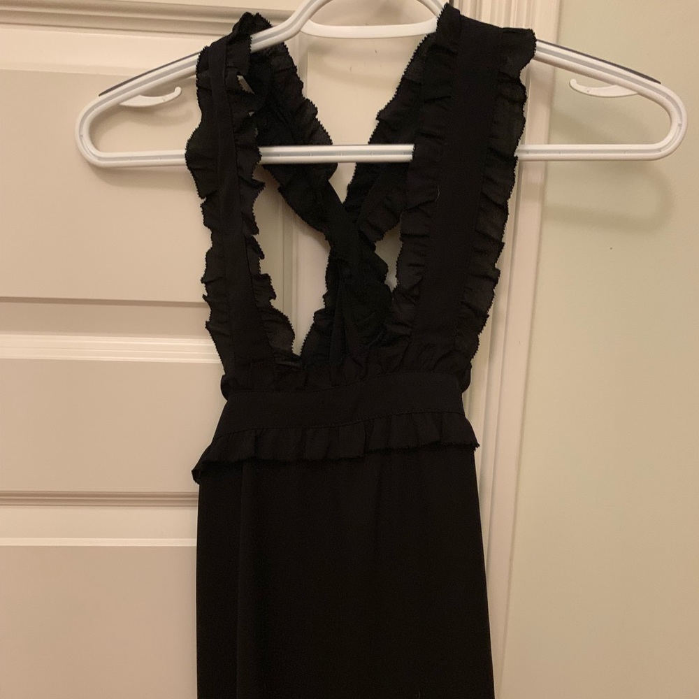 Black, elegant tank